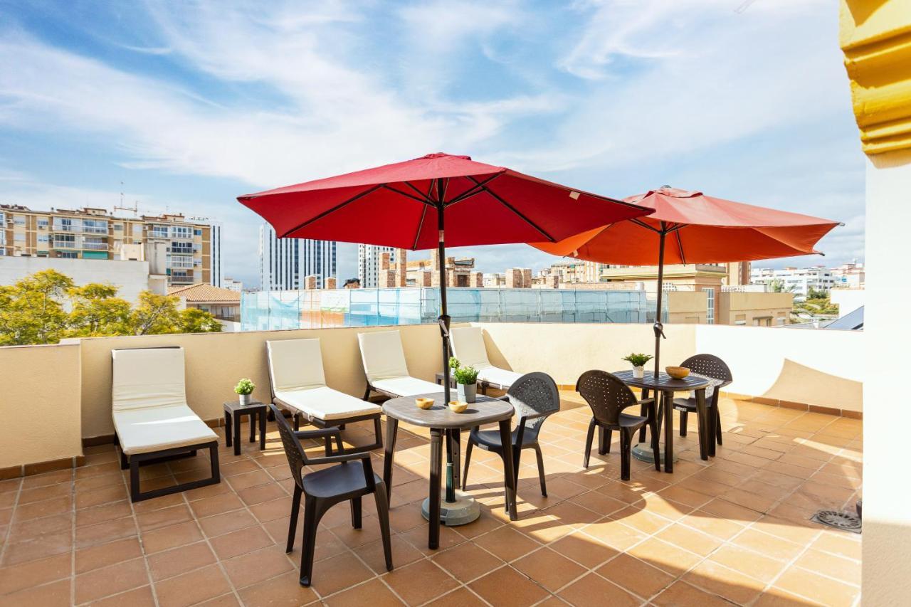 Holidays2Malaga Montesa 700M From The Beach Rooftop Terrace المظهر الخارجي الصورة